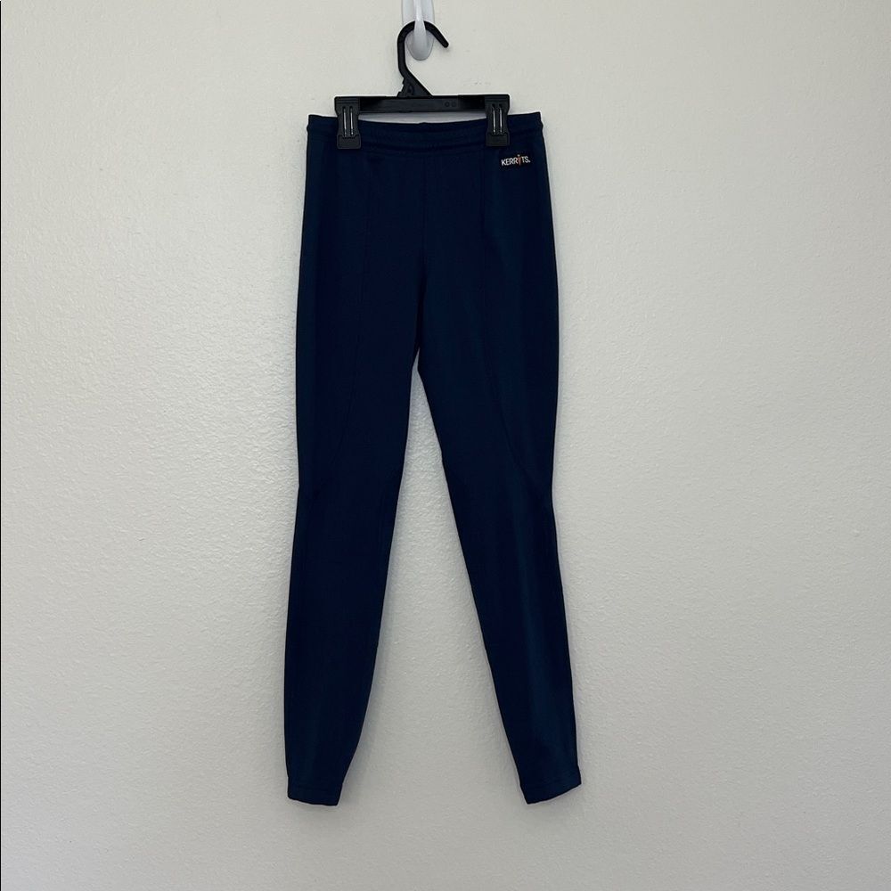 Kerrits knee patch Performance Tights In Blue - Girl Kids L